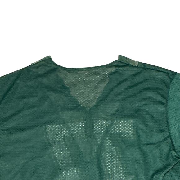 GREENBAY NFL #77 Football Ladies Vintage Look Cropped Mesh LaceV-neck Jersey M - Picture 7 of 9